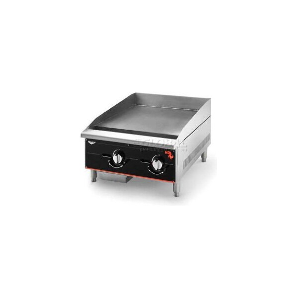 Vollrath Co Vollrath Cayenne 24" Heavy Duty Gas Griddle, 924GGM, 2 Burners, 60000 BTU 924GGM - main